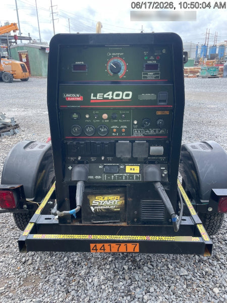 2024 Lincoln Electric LE400 Kubota V1505, Trlr, Cable Rack, Light Kit, ES Decals, T3