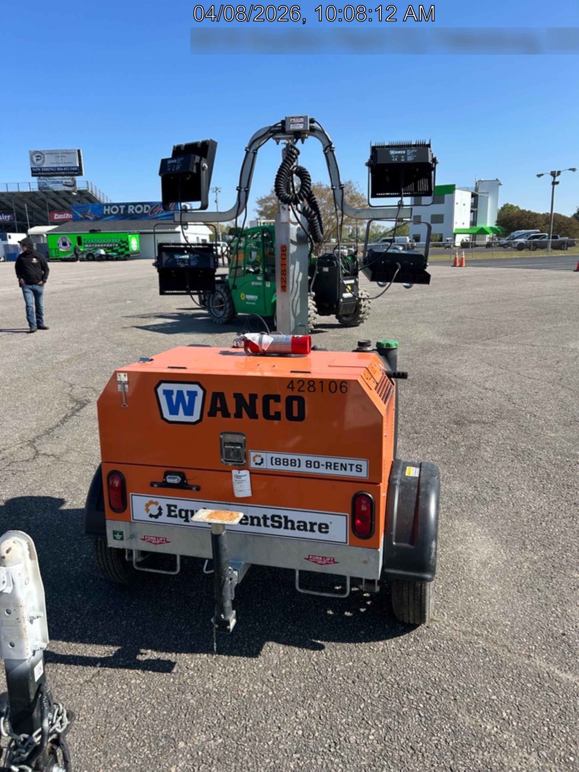 2024 Wanco WLTT-4MM4K Diesel, Deep Sea Controller, Shore Power Plug, Auto Start, (4) 350W LED Floodlights, 4kW Generator, 60 Gal Fuel Tank, 2" Ball, T3