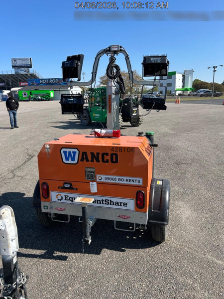 2024 Wanco WLTT-4MM4K Diesel, Deep Sea Controller, Shore Power Plug, Auto Start, (4) 350W LED Floodlights, 4kW Generator, 60 Gal Fuel Tank, 2" Ball, T3