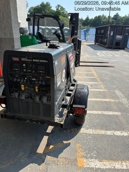 2021 Lincoln Electric Dual Maverick 200/200X Ready Pak 3, Includes Trailer, Cable Rack, Fender Light Kit