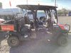 Kubota RTV-X1140W-H Plastic Canopy, Windshield Acrylic Clear, LED Strobe Light, Wire Harness Kit, Back up Alarm