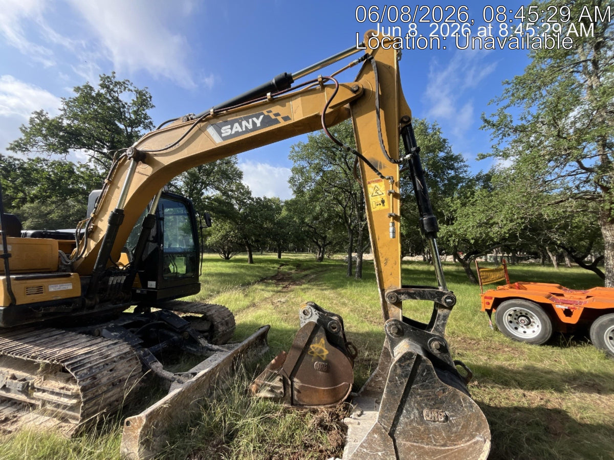 Sany SY135C SY135 Tier 4 - Cab, Hydraulic QC,  Buckets: 36" , Hydraulic Hammer 1,500 lb impact class