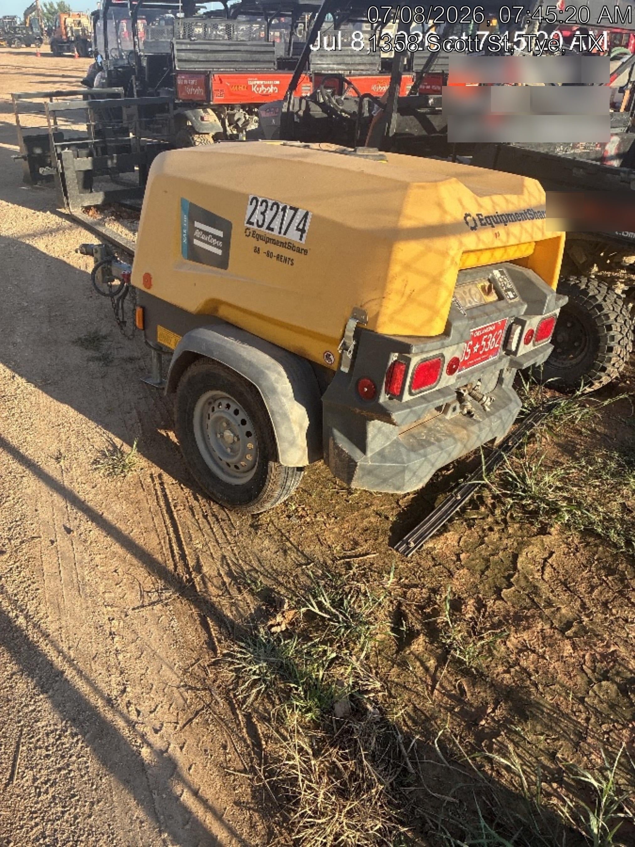 2022 ATLAS COPCO XAS 110