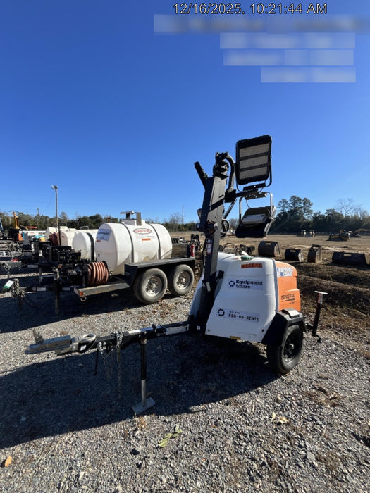 2024 Generac MLT6SKDS-STD4 ELEC WINCH Diesel, Electric Winch Mast, Powerzone Controller, (4) 320W LED Lights, 4kW Generator, 39.9 Gal Fuel Tank, 2" pintle, T3