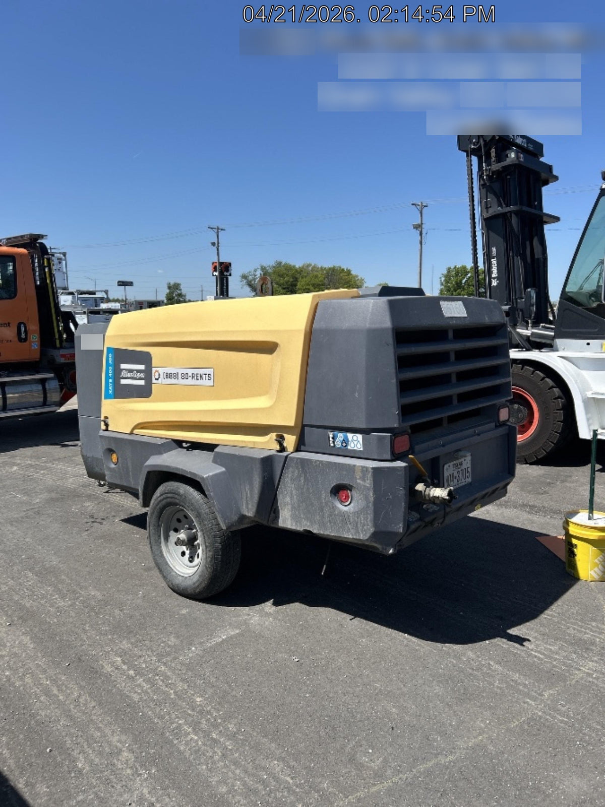 2020 ATLAS COPCO XATS 400 PFF