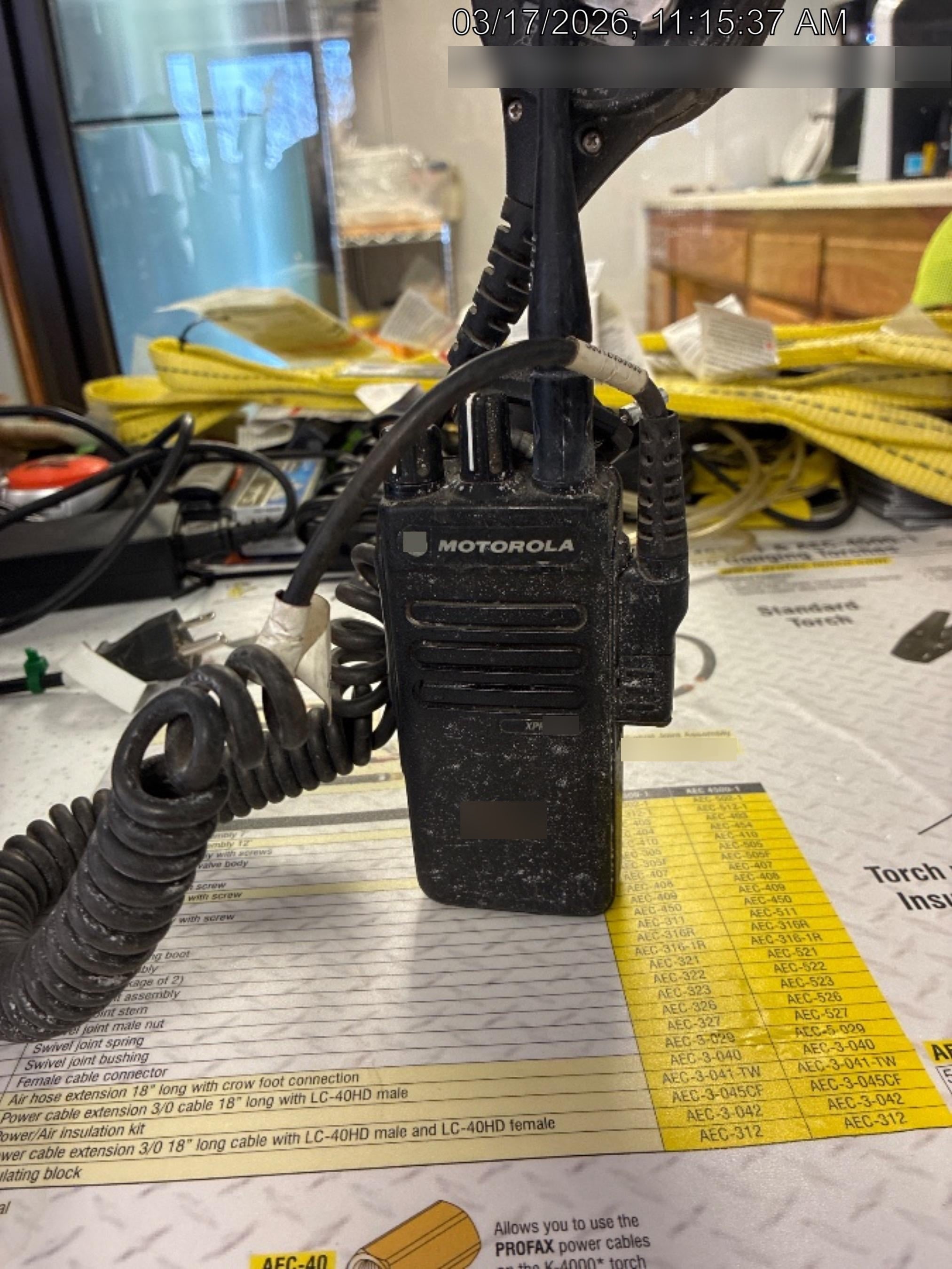 2021 MOTOROLA XPR3300E