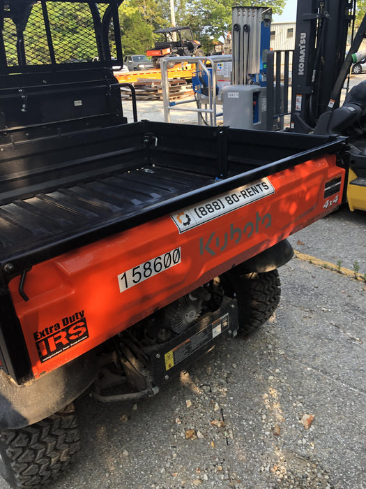 2021 Kubota RTV-X1140W-H Plastic Canopy, Windshield Acrylic Clear, LED Strobe Light, Wire Harness Kit, Back up Alarm