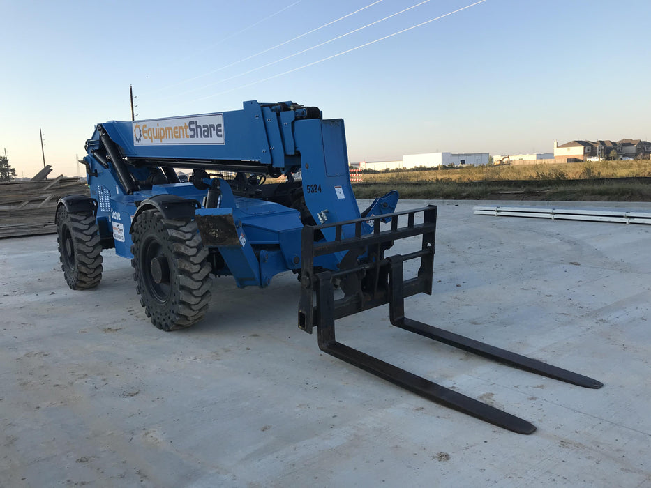 2017 Genie GTH-1056 Genie GTH1056, Solid Tires, 60" carriage, Open ROPS