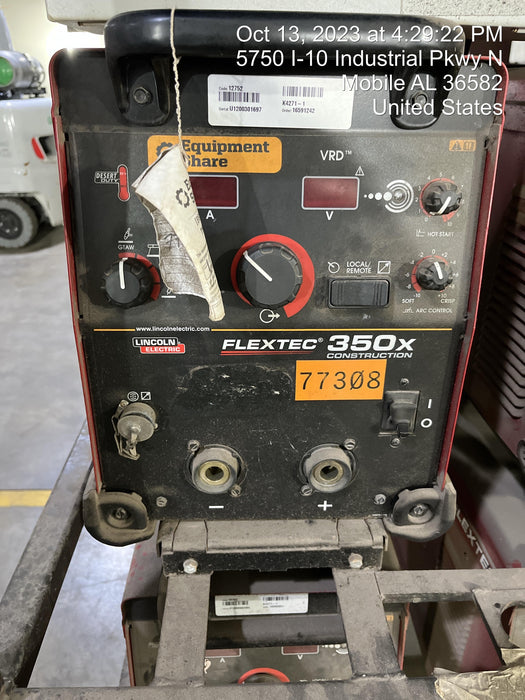 2020 LINCOLN ELECTRIC FLEXTEC 350X