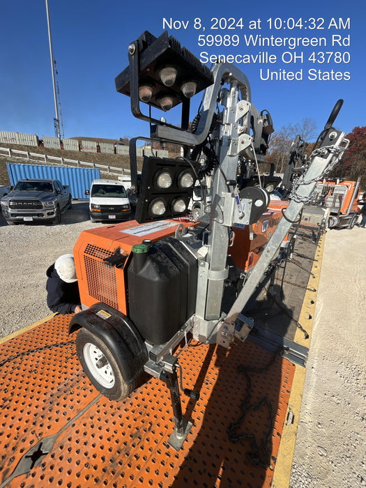 2024 Wanco WLTT-4MM4K Diesel, Deep Sea Controller, Shore Power Plug, Auto Start, (4) 350W LED Floodlights, 4kW Generator, 60 Gal Fuel Tank, 2" Ball, T3