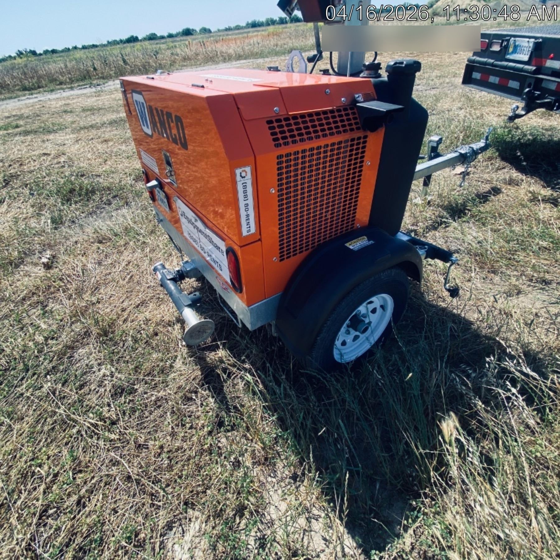 2024 Wanco WLTT-4MM4K Diesel, Deep Sea Controller, Shore Power Plug, Auto Start, (4) 350W LED Floodlights, 4kW Generator, 60 Gal Fuel Tank, 2" Ball, T3