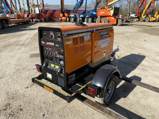 2022 Lincoln Electric LE400 Kubota V1505, Trlr, Cable Rack, Light Kit, ES Decals, T3