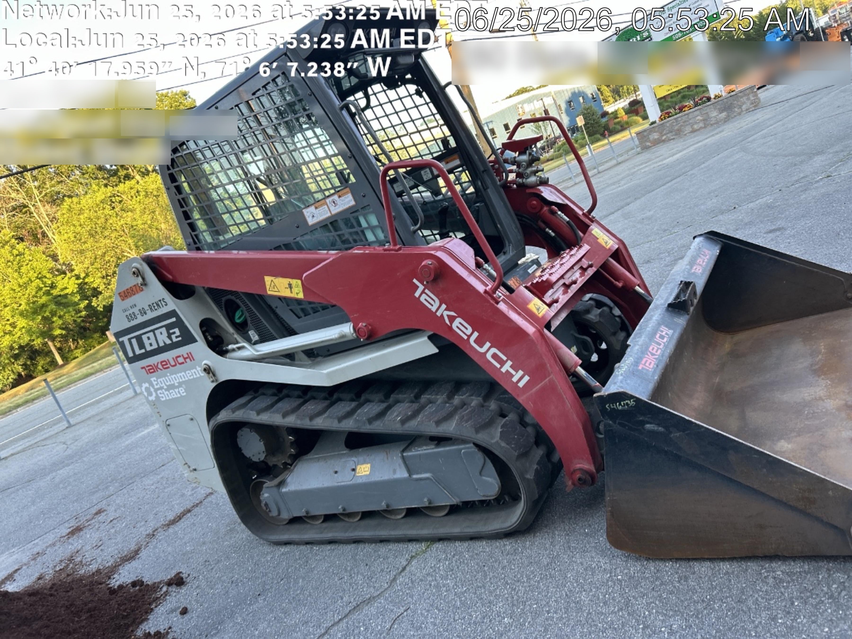 2020 Takeuchi TL6CR Cab/Heat/Air, Hydraulic QC