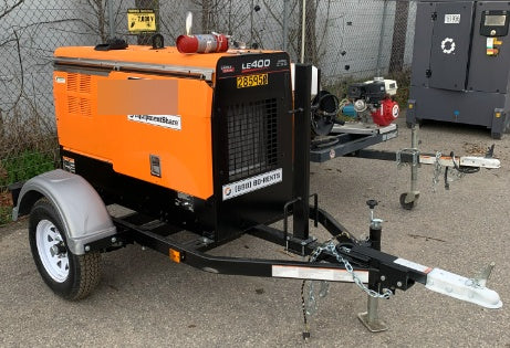 2022 Lincoln Electric LE400 Kubota V1505, Trlr, Cable Rack, Light Kit, ES Decals, T3