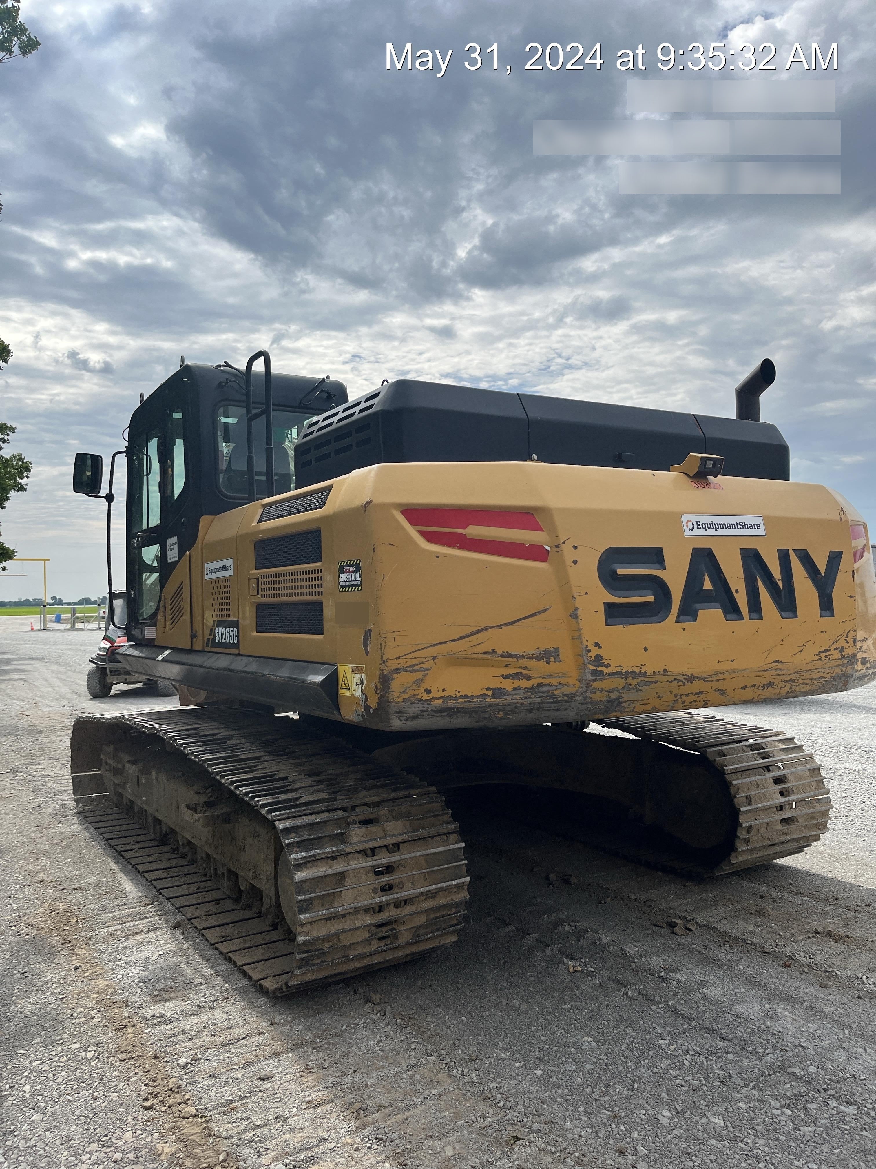 Sany SY265C SY265 Tier 4 - Cab,  Bucket