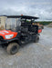 2022 Kubota RTV-X1140W-H Plastic Canopy, Windshield Acrylic Clear, LED Strobe Light, Wire Harness Kit, Back up Alarm