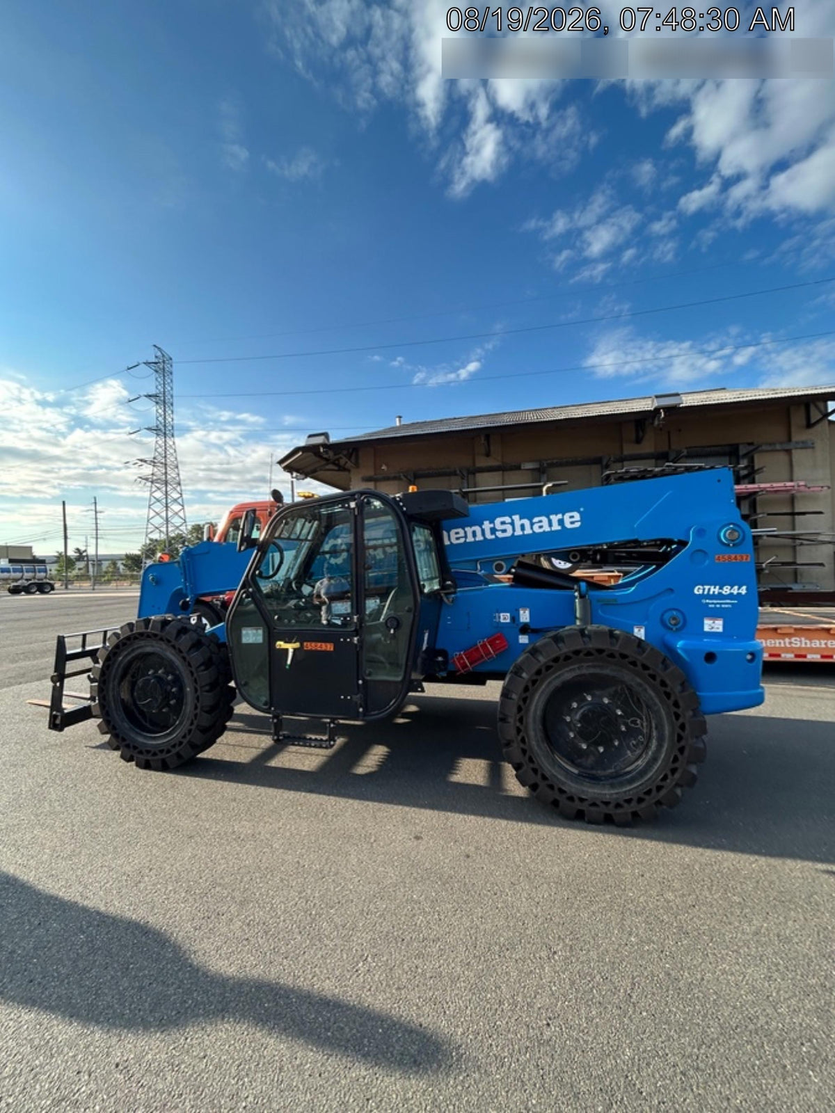 2024 Genie GTH-844 74Hp Dsl, Cab/Heat/Air, Sld Tires, LED WL, Bcn, L Hook, T3 + Access Control