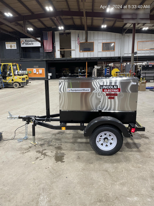 2024 Lincoln Electric LE400 Kubota V1505, Trlr, Cable Rack, Light Kit, ES Decals, T3