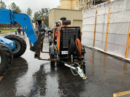 2021 Lincoln Electric Vantage 549X Ready Pak 3, ORANGE (includes trailer, cable rack, fender light kit)