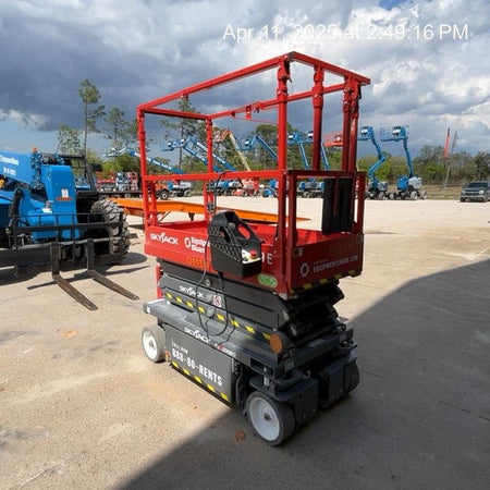 2024 Skyjack SJ3219 Electric Drive, Sld NM Tires, DBcns, RFRails, Power to Platform, T3 + Access Control