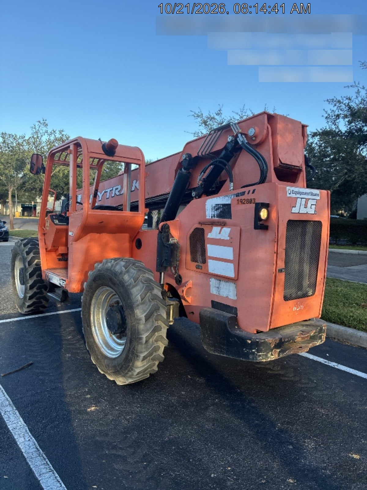 2017 Skytrak 6042 42' REACH, PALLET FORKS, 6k, FOAM FILLED TIRES