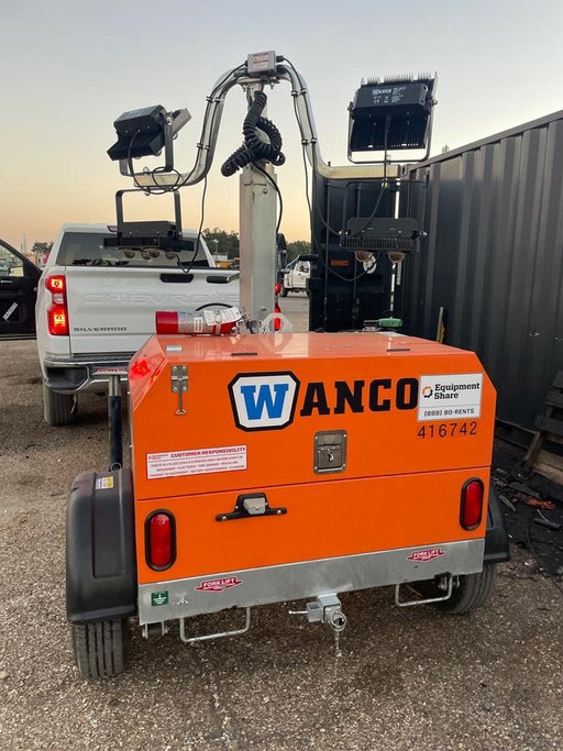 2024 Wanco WLTT-4MM4K Diesel, Deep Sea Controller, Shore Power Plug, Auto Start, (4) 350W LED Floodlights, 4kW Generator, 60 Gal Fuel Tank, 2" Ball, T3