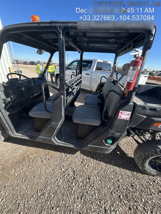 2021 Polaris Pro XD 4000D AWD Canopy, Diesel, 4-6 Passenger, LED Strobe, Rearview Mirror