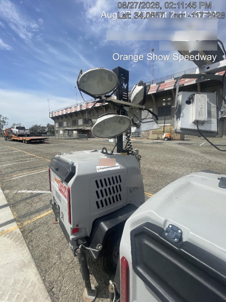 2019 Wacker Neuson LTV6L-MH Wacker Neuson LTV6L Mobile Light Tower w/Fuel Level Sensor Installed