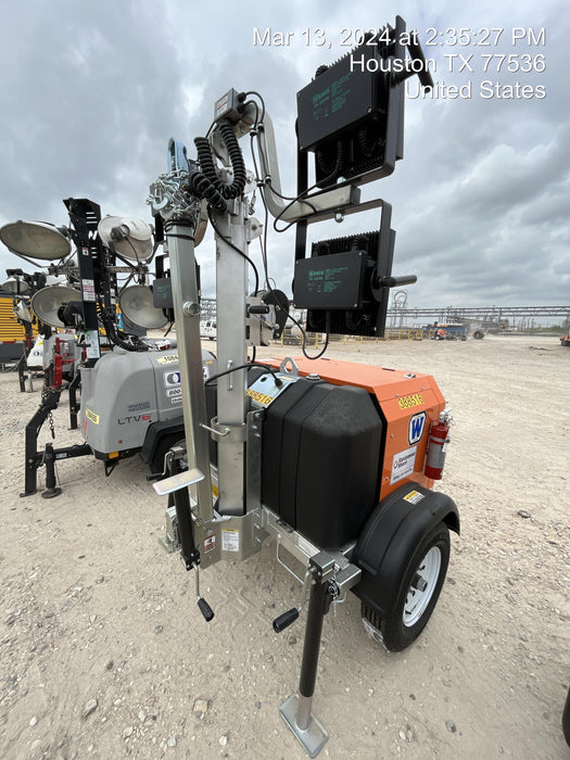 2024 Wanco WLTT-4MM4K Diesel, Deep Sea Controller, Shore Power Plug, Auto Start, (4) 350W LED Floodlights, 4kW Generator, 60 Gal Fuel Tank, 2" Ball, T3