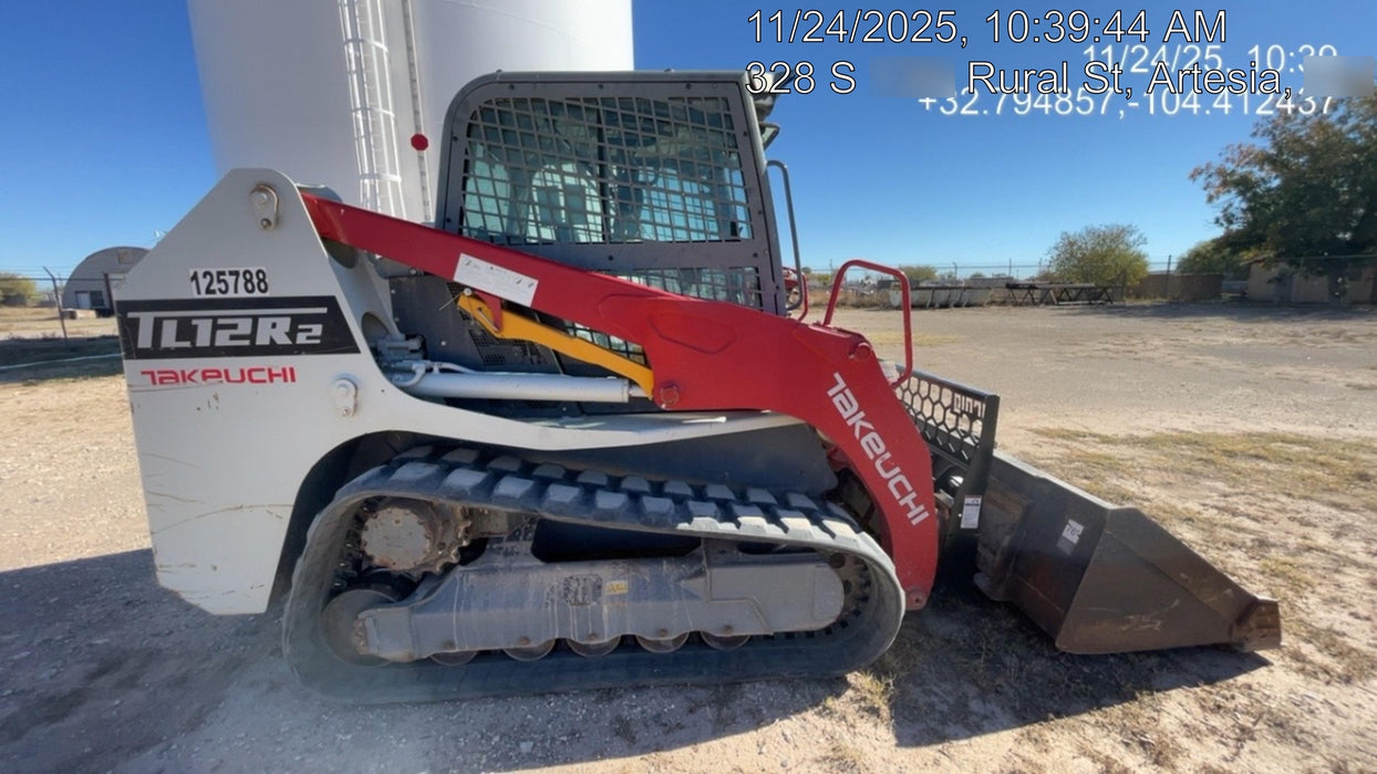 2020 Takeuchi TL12R2-CR Cab/Heat/Air, Hydraulic QC