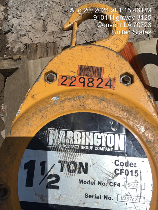 2022 HARRINGTON CF015-20