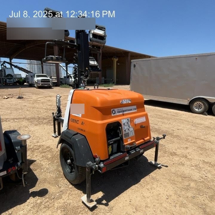 2023 Generac MLT2 Diesel, Flex Switch 120V Input, Powerzone Controller, (4) 320W LED Lights, 4kW Generator, 39.9 Gal Fuel Tank, 2" Ball, T3