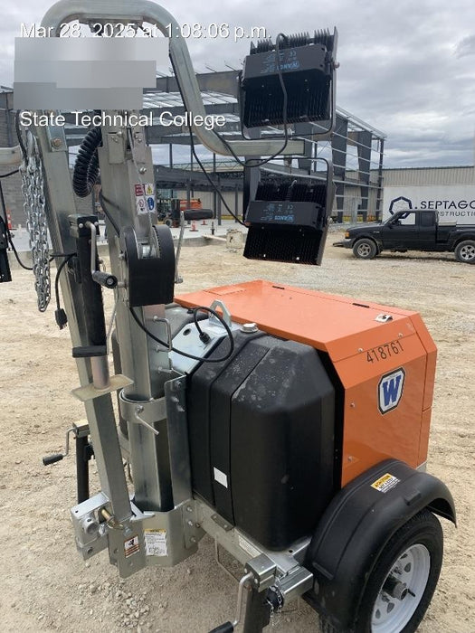 2024 Wanco WLTT-4MM4K Diesel, Deep Sea Controller, Shore Power Plug, Auto Start, (4) 350W LED Floodlights, 4kW Generator, 60 Gal Fuel Tank, 2" Ball, T3