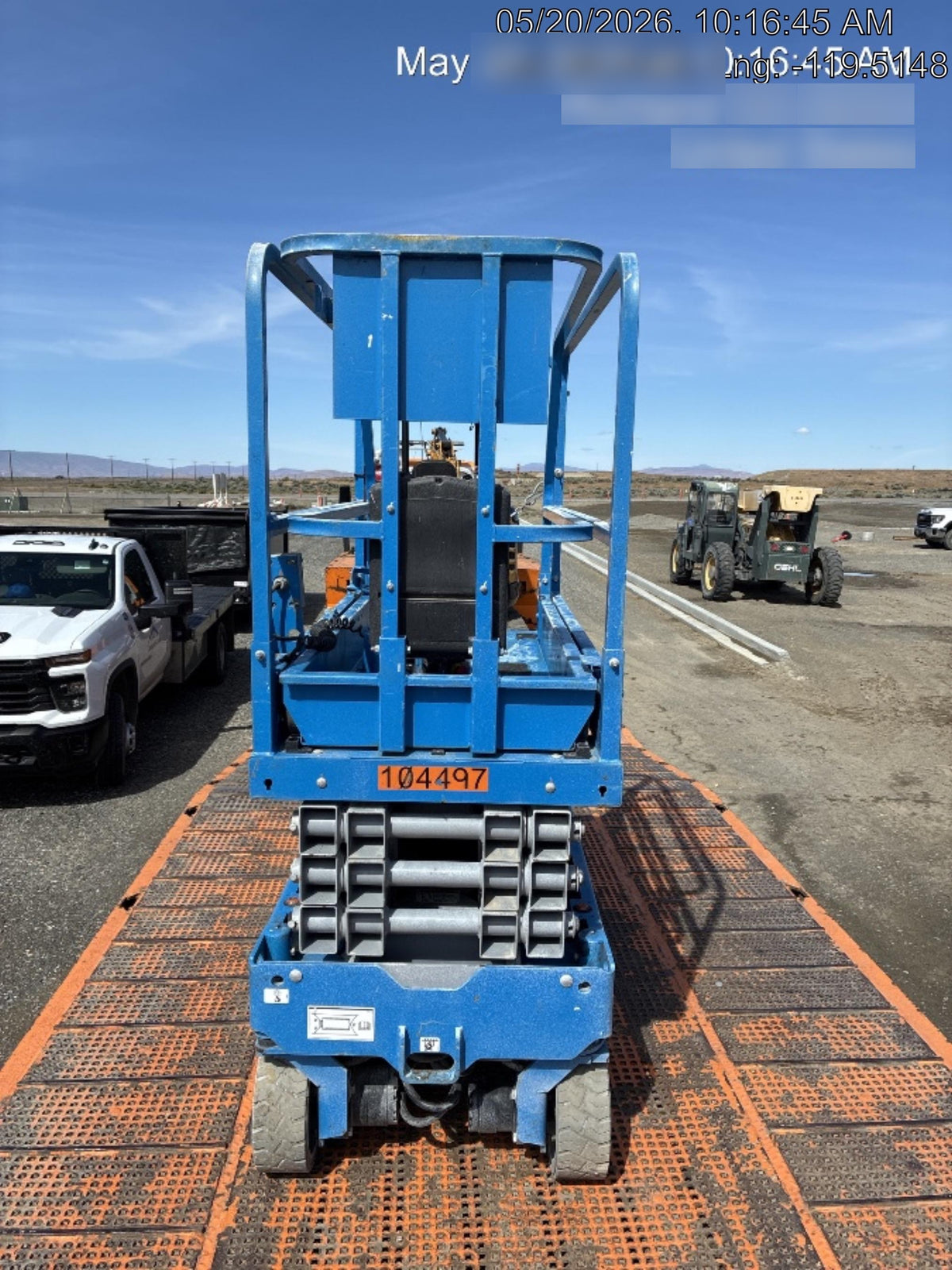 2020 Genie GS-1930 Standard Machine, 800W Inverter