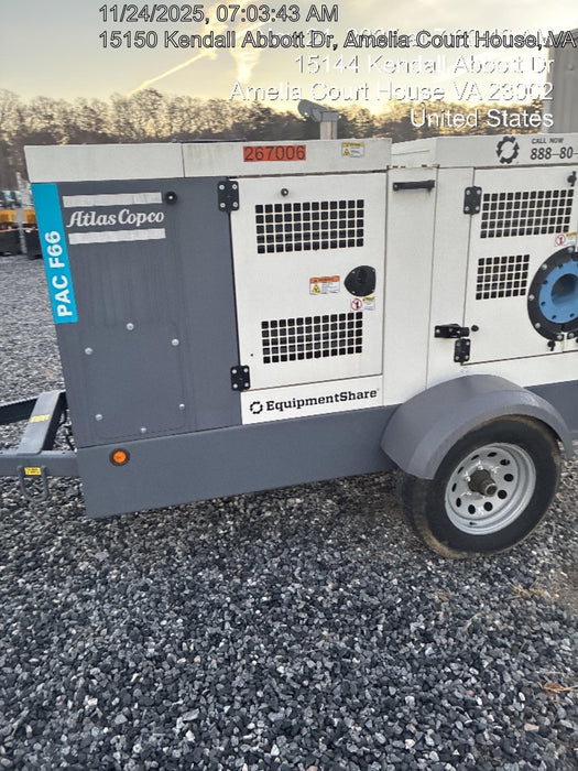 2022 ATLAS COPCO PAC F66 KD-S