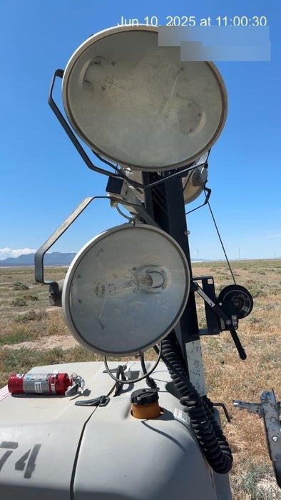 2018 Wacker Neuson LTV6L-MH Wacker Neuson LTV6L Mobile Light Tower w/Fuel Level Sensor Installed