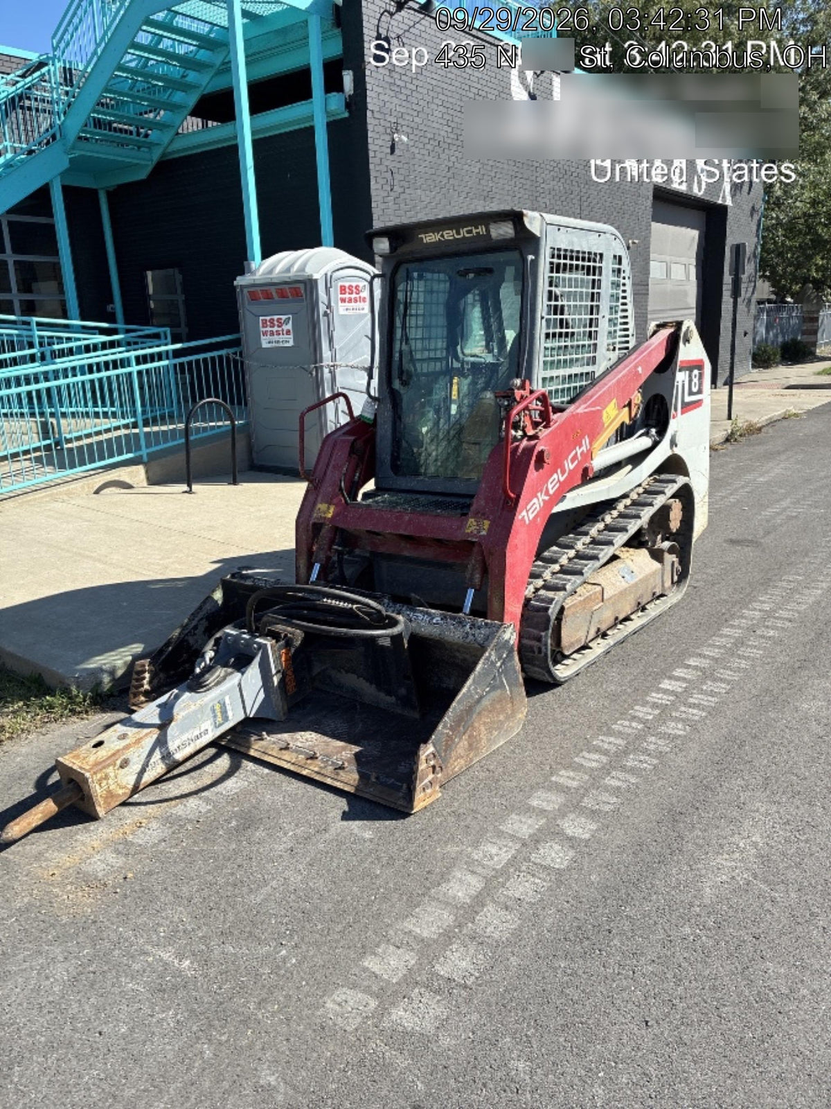 2019 TAKEUCHI TL8