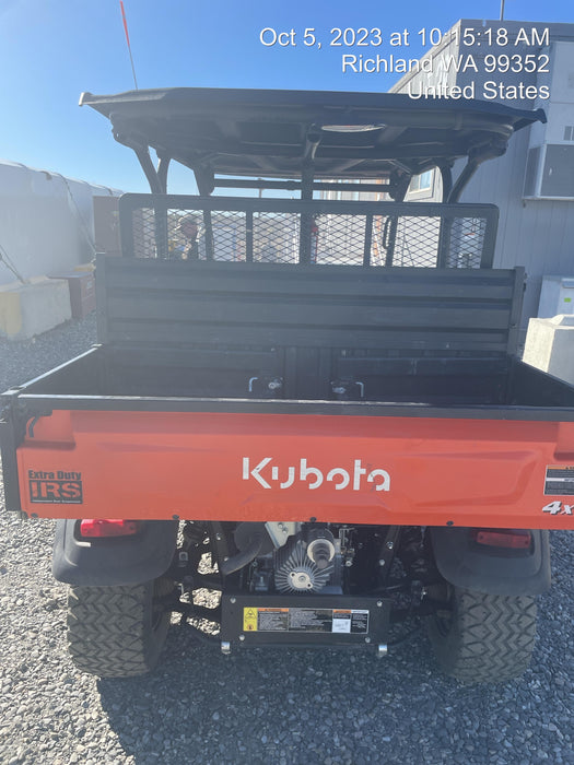 Kubota RTV-X1140W-H Plastic Canopy, Windshield Acrylic Clear, LED Strobe Light, Wire Harness Kit, Back up Alarm