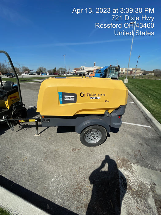 2022 ATLAS COPCO XAS188 CWK