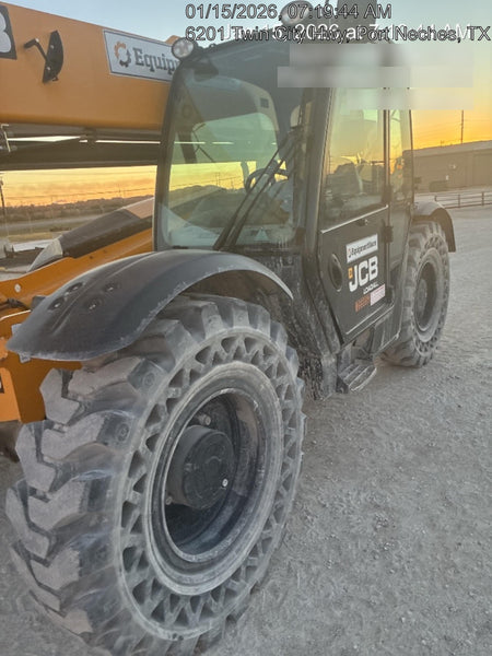 2022 JCB 509-42 74Hp Dsl, Cab/Heat/Air, Sld Tires, LED WL, Bcn, L Hook, EST