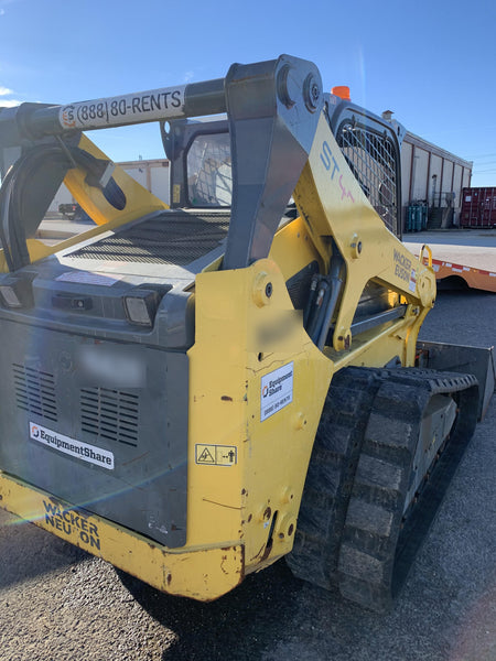 Wacker Neuson ST45 Wacker Neuson ST45 10K Tracked Skid Loader, Canopy, ISO, Bucket Leveling, 84" Bucket w/ Smooth bolt on edge