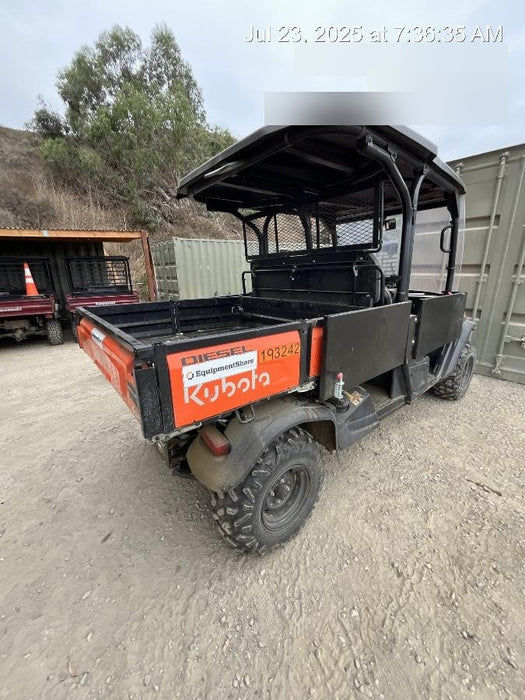2021 Kubota RTV-X1140W-H Plastic Canopy, Windshield Acrylic Clear, LED Strobe Light, Wire Harness Kit, Back up Alarm