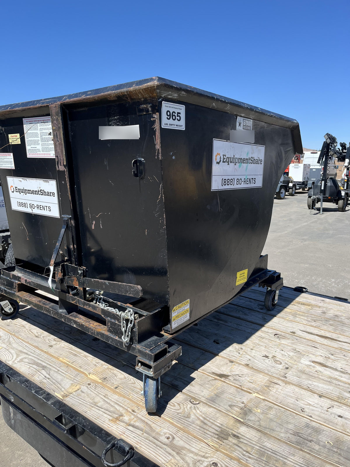 2020 STAR INDUSTRIES M-1820 - Self-Dump Hopper