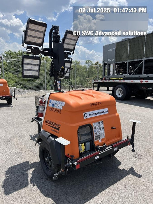 2024 Generac MLT2 Diesel, Flex Switch 120V Input, Powerzone Controller, 
(4) 320W LED Lights, 4kW Generator, 39.9 Gal Fuel Tank, 2" Ball, T3