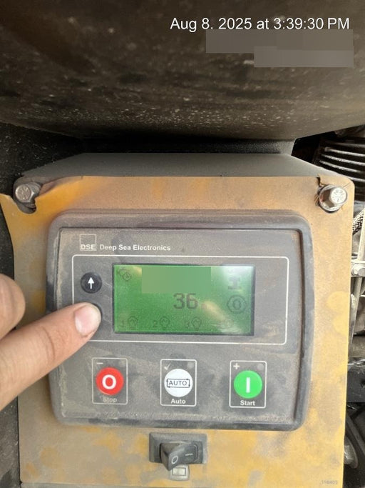 2022 Allmand NLV3GR (4) LED Light Fixture 350W, 23' Vertical Mast, 3kW Prime, Towable, ES Decals, T3