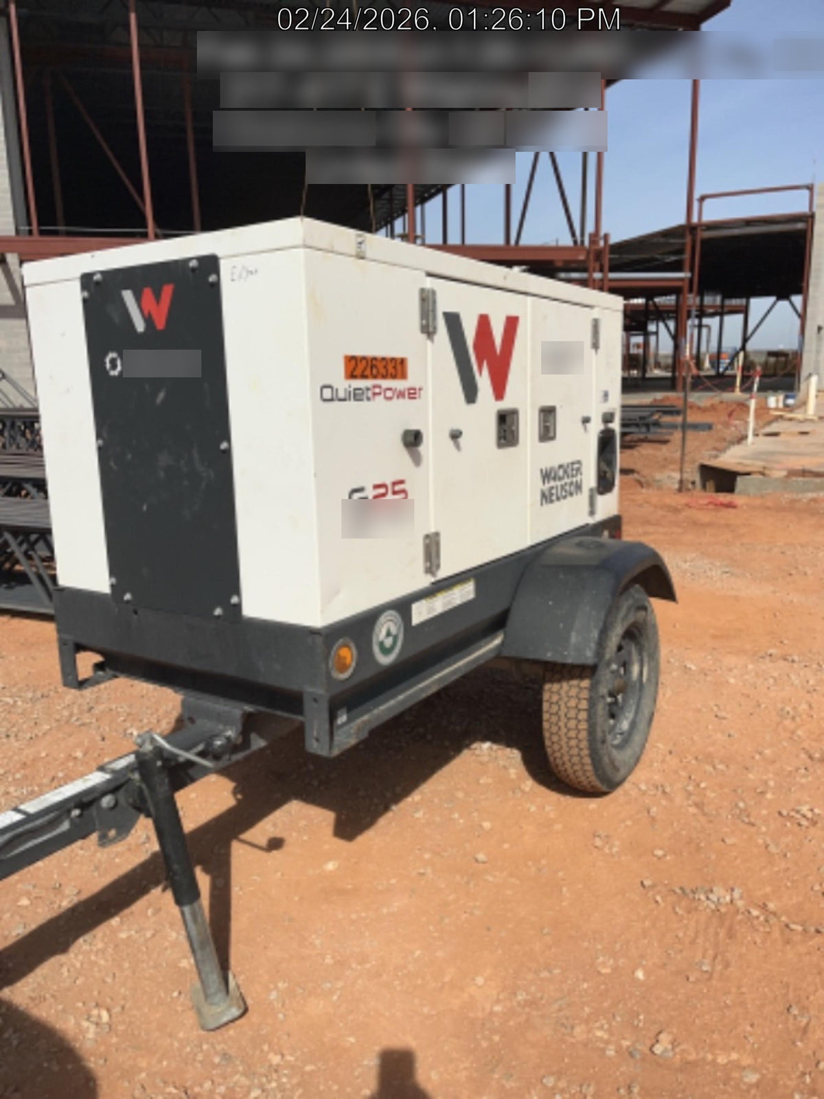 2022 WACKER NEUSON G25