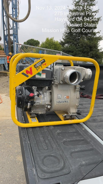 2019 WACKER NEUSON PT4A