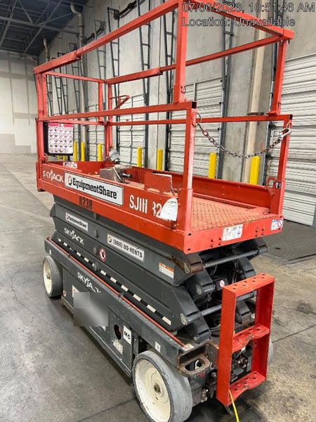 2018 Skyjack SJIII-3226 Skyjack SJIII3226 Scissor Lift w/Trojan Batteries