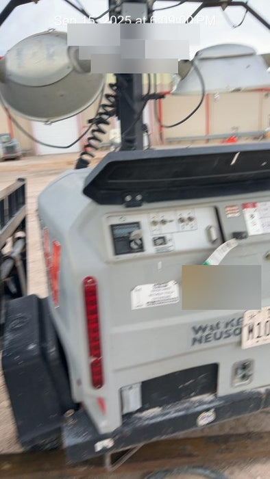 2019 Wacker Neuson LTV6L-MH Wacker Neuson LTV6L Mobile Light Tower w/Fuel Level Sensor Installed