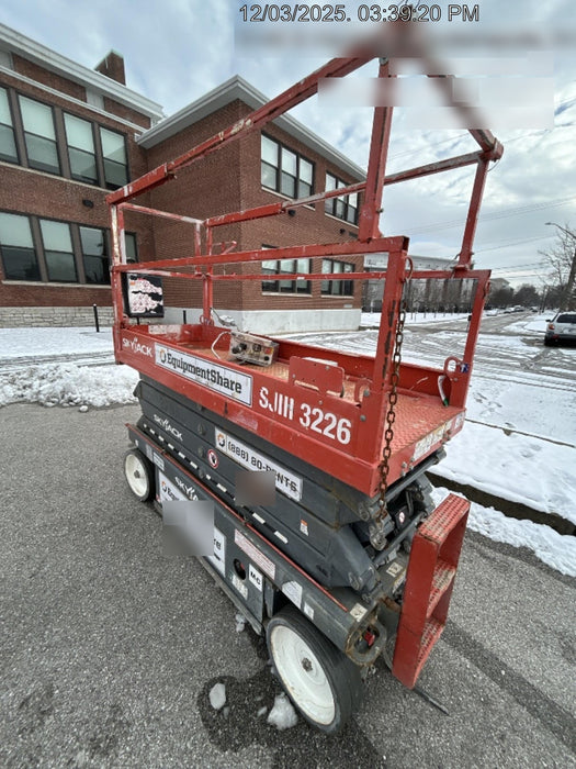 2019 Skyjack SJIII-3226 Standard Options